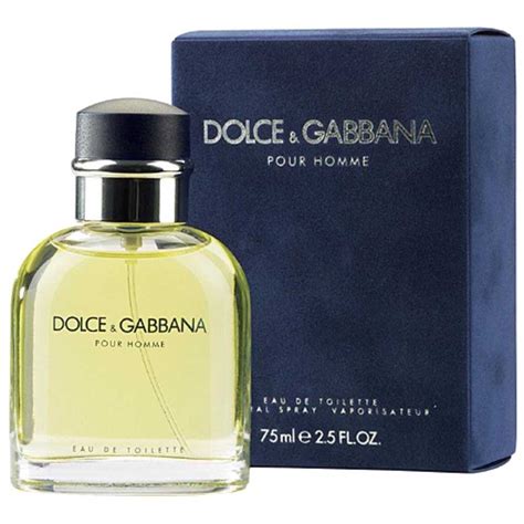 dolce gabbana eau de toilette 75ml|dolce gabbana pour homme 125ml.